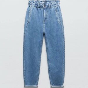 Zara Paperbag high waisted jeans